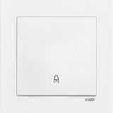 Viko Karre 55 Serisi C1 Mekanizmalı Zil Anahtarı Beyaz - 90940006