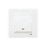 VİKO Karre Beyaz Light (AMPÜL İŞARETLİ) TEKLİ ANAHTAR DEĞİLDİR 1 ADET.