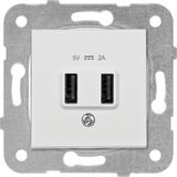 Viko Karre Beyaz USB Priz 5V 2A