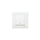 VİKO Karre Beyaz Zil Anahtarı (Çerçeve Hariç) 90967X06 VİKO