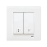 Viko Karre Meridian 2 li Komütatör Vavien MEK+D,K