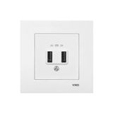 Viko Karre Usb Şarj Prizi 5V-2A (Çerçeve Dahil)