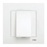 Viko Karre/meridian Beyaz Kablo Çıkış Mekanizma(Çerçeve Hariç) 90967X77 Viko