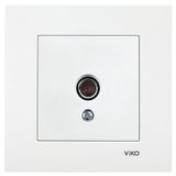 Viko Karre/meridian Beyaz Tv Dirençsiz Mekanizma (çerçeve Hariç) 90967049
