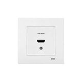 Viko Karre/meridian HDMI Bağlantısı Için Konnektör Beyaz (Çerçevesiz) 90967Z68 Viko