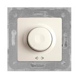Viko Linnera/Rollina Krem PRO Dimmer RL 20 500W Mekanizma ve Düğme/KAPAK
