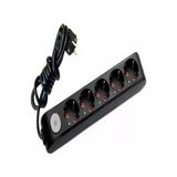 Viko Multi Led Siyah Anahtarlı Priz