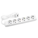 Viko Multi-Let 10 m 6 Anahtarlı Monoblok H05VV-F 3x2.5 mm TTR Priz