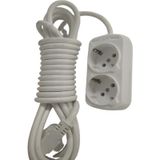Viko Multi-Let 2'li Anahtar-Topraklı Kablo Çocuk Koruma 3 Metre Priz