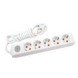 Viko Multi-Let 3 Topraklı Kablolu Çocuk Korumalı Beşli Priz