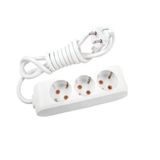 Viko Multi-let 3'lü Topraklı 3 Metre Kablolu Çocuk Korumalı Priz