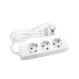 Viko Multi-let 3'lü Topraklı 5 Metre Kablolu Çocuk Korumalı Priz