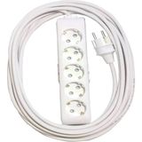 Viko Multi-Let 5'li 9 Metre Topraklı Çocuk Korumalı Kablolu Grup Priz - Beyaz