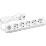 Viko Multi-Let 5'li Anahtarlı Grup Priz 2 Metre - Beyaz