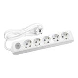Viko Multi-Let 5'li Anahtarlı Grup Priz 5 Metre - Beyaz