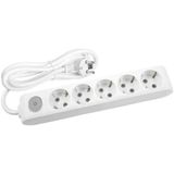 Viko Multi Let (5'Li) Beşli Priz Topraklı Anahtarlı Kablolu 5 (Beş) Metre