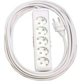 Viko Multi-Let 5'li Topraklı Çocuk Korumalı Grup Priz 5 Metre Kablolu - Beyaz