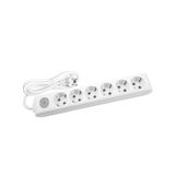Viko Multi Let (6'Lı) Altılı Priz Topraklı Anahtarlı Kablolu 5 (Beş) Metre