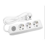 Viko Multi-Let 7 m 3 Anahtarlı Monoblok H05VV-F 3x2.5 mm TTR Priz