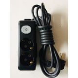 Viko Multi-Let Anahtarlı Topraklı Kablolu Çocuk İkili Priz