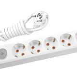 Viko Multi-let Beşli 3 Metre Klemensli Anahtarlı Grup Priz
