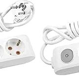 Viko Multi-Let İkili Priz Anahtarlı Topraklı Kablo Çocuk Korumalı 2 Mt 2li paket