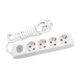 Viko Multi Let Topraklı Beyaz 5 m 4'lü Priz