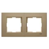 Viko Novella 92190622 Bronz İkili Çerçeve