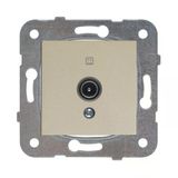 Viko Novella Data Nümeris Telefon Prizi Cat5 Bronz (4'li Paket)