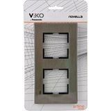 Viko Novella Eloxal Çerçeve Serisi Bronz - 1 Adet - Kahverengi
