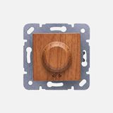 Viko Novella/Trenda Ceviz PRO Dimmer RL 20-500W Mekanizma+Düğme/Kapak