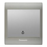 Viko Panasonic Thea Blu Light Inox Matt Dore Kapak Metalik Beyaz Anahtar Çerçeve