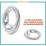 Viko Tek Prizli Uzatma Seyyar Kablo (2 ile 15 Metre Arası) ( 3x2.5 Öznur Kablo Tam Bakır) Ttr Kablo Tseli - 4 METRE