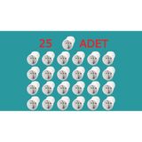 Viko Topraklı Dişi Fiş - 25 ADET - Beyaz