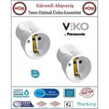 VİKO Topraklı Dişi Fiş - Orjinal Ürün - 2 Adet