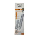 Viko Viko 6 Lı Akım Korumalı Çocuk Korumalı Anahtarlı Priz