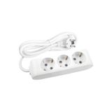 VİKO Viko 90113302 Multi-Let 3Lü Priz Çocuk Korumalı Topraklı 2 Metre Kablolu Grup Priz