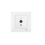 VİKO Vıko Karre Uydu Prizi F Konnektörlü Geçişli (10DB) (ÇERÇEVE DAHİL) - Beyaz 90967038ka