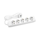 Viko VİKO0129 Topraklı Çocuk Korumalı Klemensli Multi-Let Beşli Priz