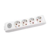 Viko VİKO0148 Topraklı Çocuk Korumalı Klemensli Multi-Let Altılı Priz