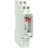 Viko VTA-W/R100 230V Haftalık Analog Zaman Saati CE Uygunluk Sembolü ile Güvenilir Kullanım
