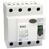 Viko VTR4-3230 Kaçak Akım Rölesi 4x32A. 30mA