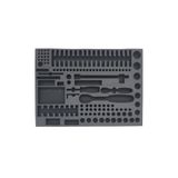 VIKTEC 1/2" ve 1/4" Lokma Takımı Uyumlu EVA Sünger Organizer