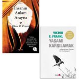 Viktor E. Frankl 2 Kitap Set / İnsanın Anlam Arayışı + Yaşamı Karşılamak - Viktor E. Frankl
