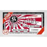 Viktoria 008 Kırmızı Kumaş Boyası 20 Gram Naylon İpek Yün Pamuk İçin Mükemmel Renk Dönüşümü