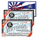 Viktoria Kumaş Boyası 23 Mavi Açık 2Pk+Fiske Sabitleme 1Pk