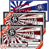 Viktoria Kumaş Boyası Koyu Kahve 2Pk+Fiske Sabitleme 1Pk