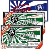 Viktoria Kumaş Boyası Koyu Yeşil 2pk Fiske Sabitleme İlaç 1pk ile Kolay Boyama Seti