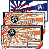 Viktoria Kumaş Boyası Portakal 2Pk+Fiske Sabitleme 1Pk