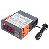 Vikye STC-1000 termostat, akvaryum, teraryum, hayvanat bahçesi, paludarium, tavuk kuluçka makinesi için sensörlü 110-220V dijital sıcaklık kontrolörü